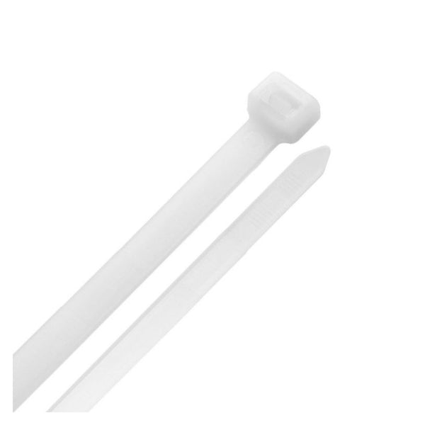 Cable Ties White 200x4.8mm - 10 Pack