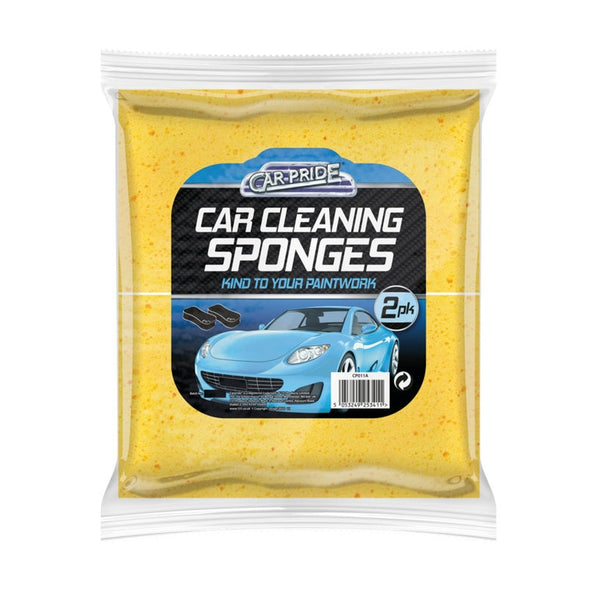 Car Pride car sponges pack of 2