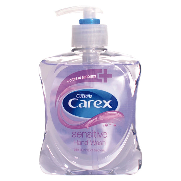 Carex Sensitive hand wash 250ml