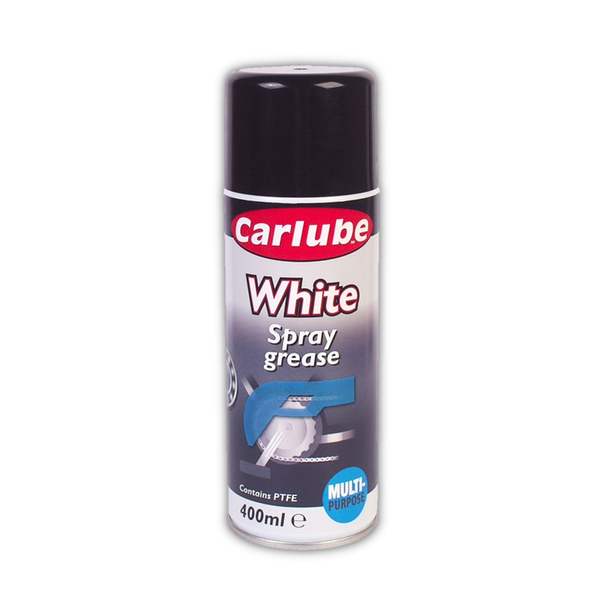 Carlube white grease aerosol with PTFE 400ml