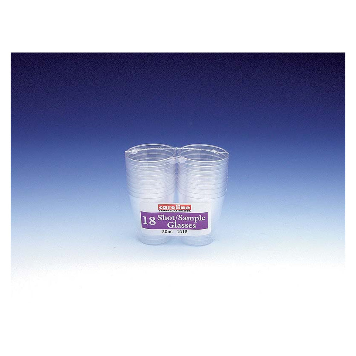 Pack of 18 Caroline 50ml shot glasses