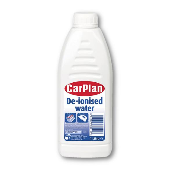 Carplan 1 litre de-ionised water bottle