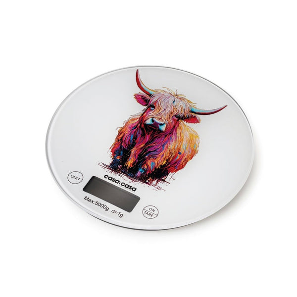 Casa & Casa Hairy Cow electronic kitchen scale