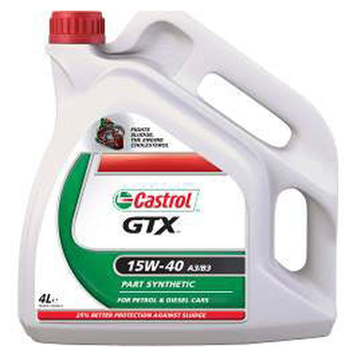 Castrol GTX Ultraclean 15W-40 engine oil 4L