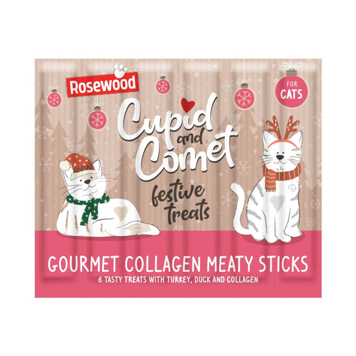 Cat Collagen Festive Sticks Dk&Trky - 5g