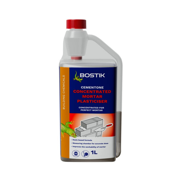 Cementone concentrated mortar plasticiser 1L bottle