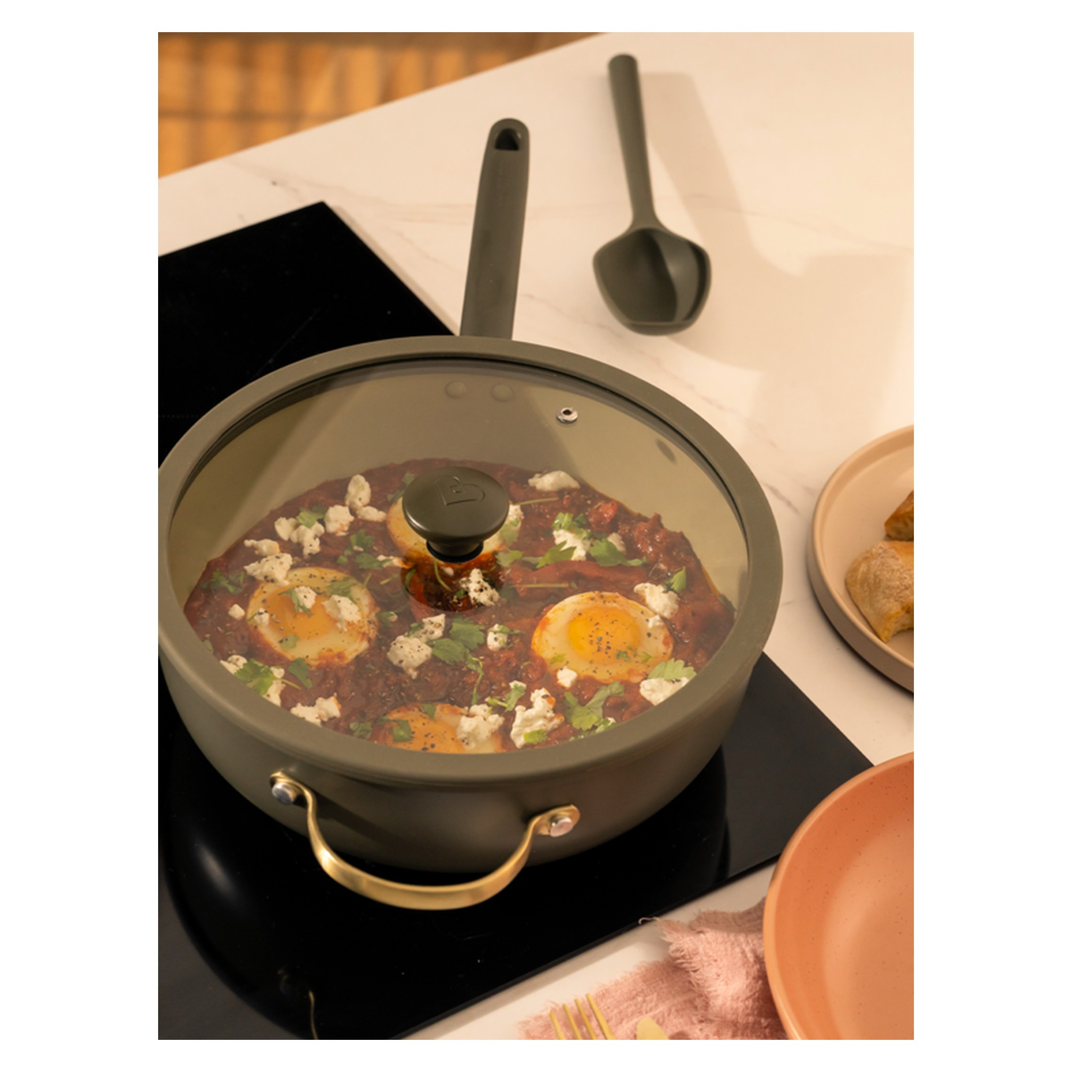 Ceramic Edition Multi Pan 26cm - Urban Olive, view 3