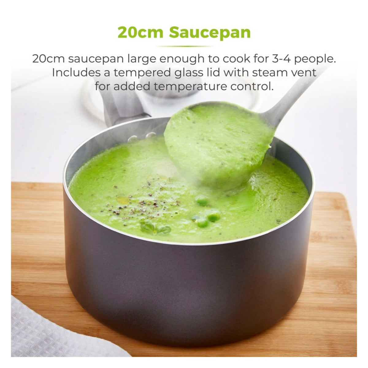 Cerasure Saucepan - 20cm, view 6