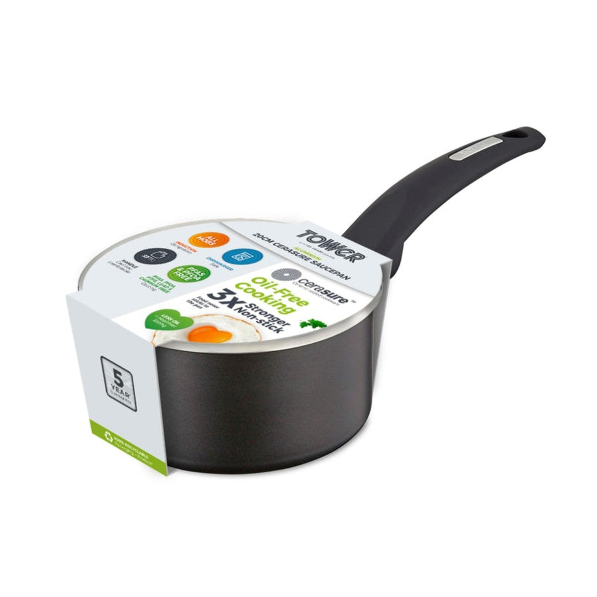 Cerasure Saucepan - 20cm, view 7