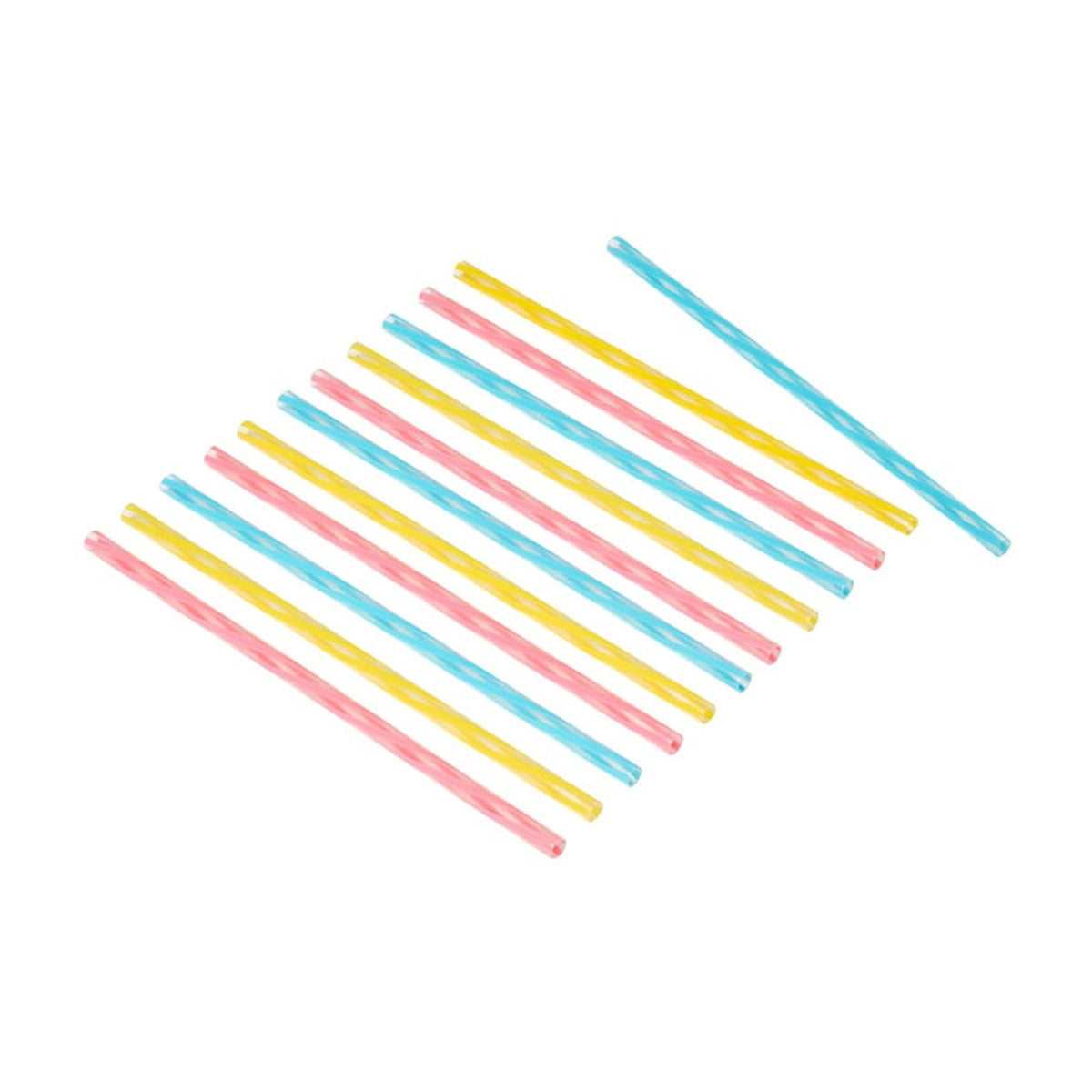 Chef Aid pack of twelve reusable straws, view 3