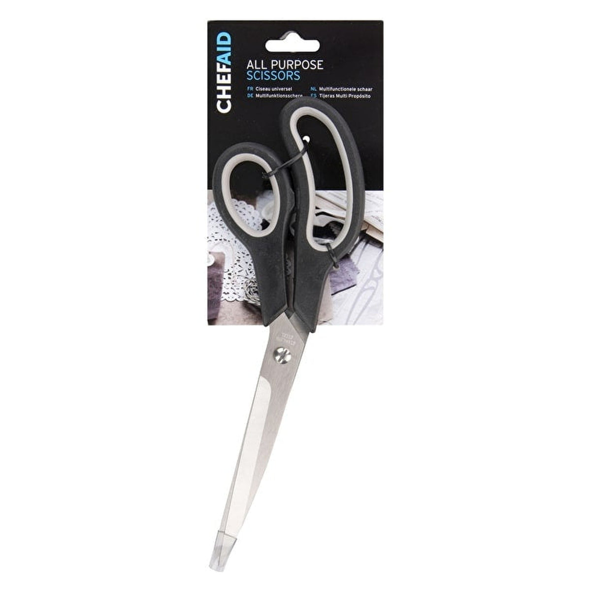 Chef Aid stainless steel all purpose scissors 25cm