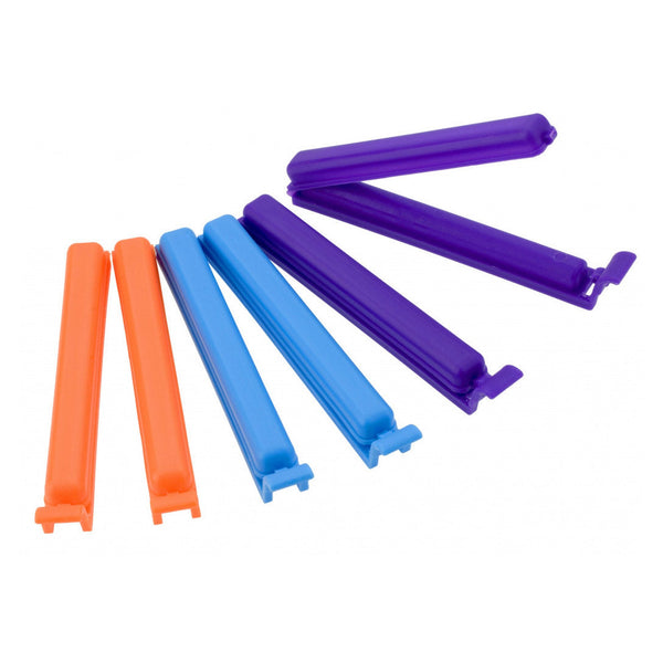 Chef Aid set of 6 assorted bag clippets
