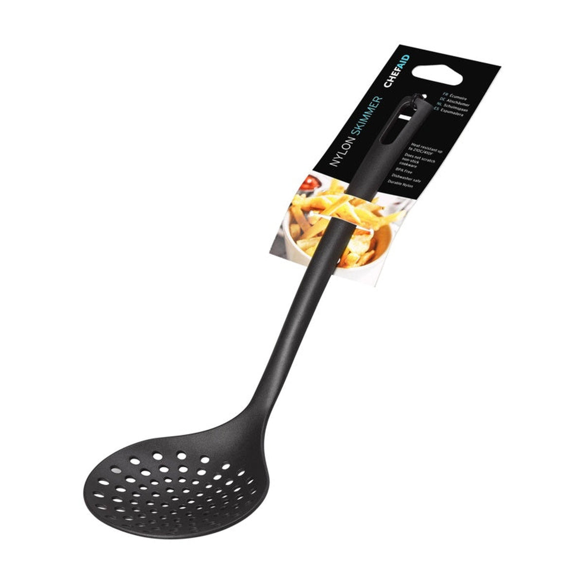 Chef Aid black nylon skimmer, view 2
