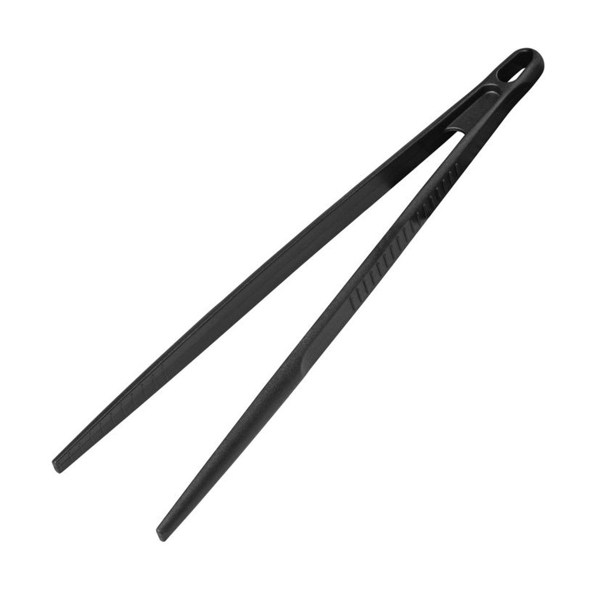 Chef Aid black nylon kitchen tongs, view 3