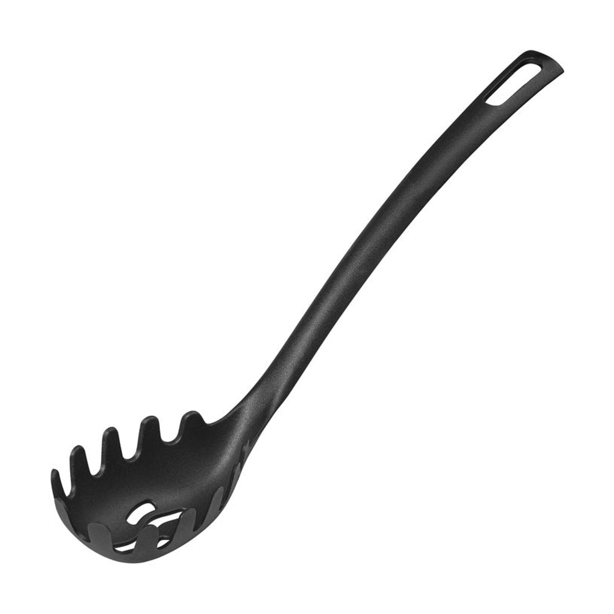 Chef Aid black nylon spaghetti ladle, view 5