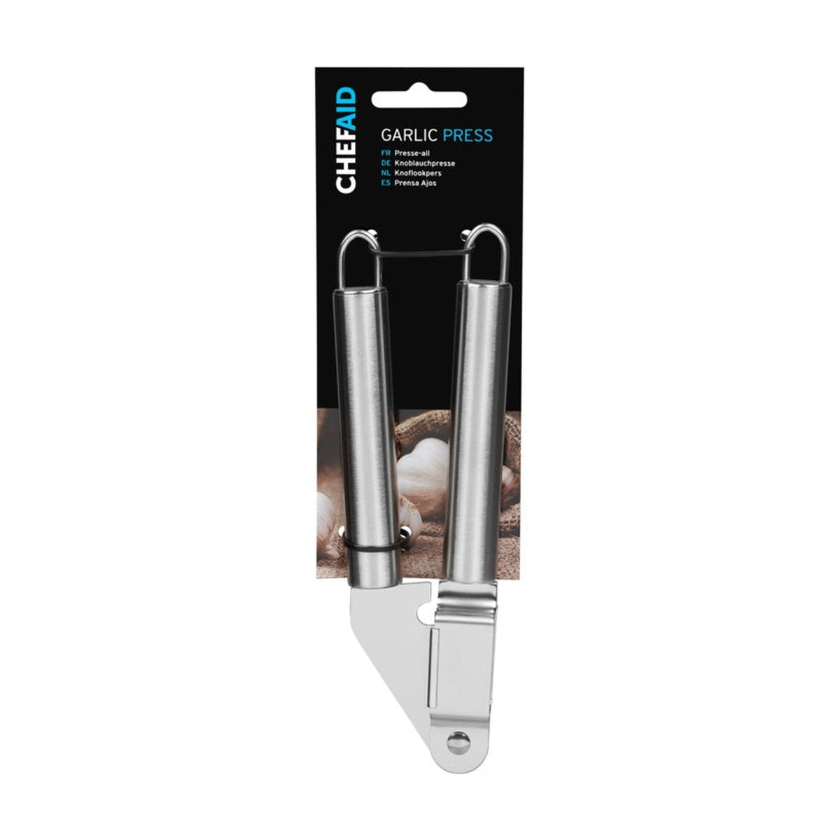 Chef Aid stainless steel garlic press
