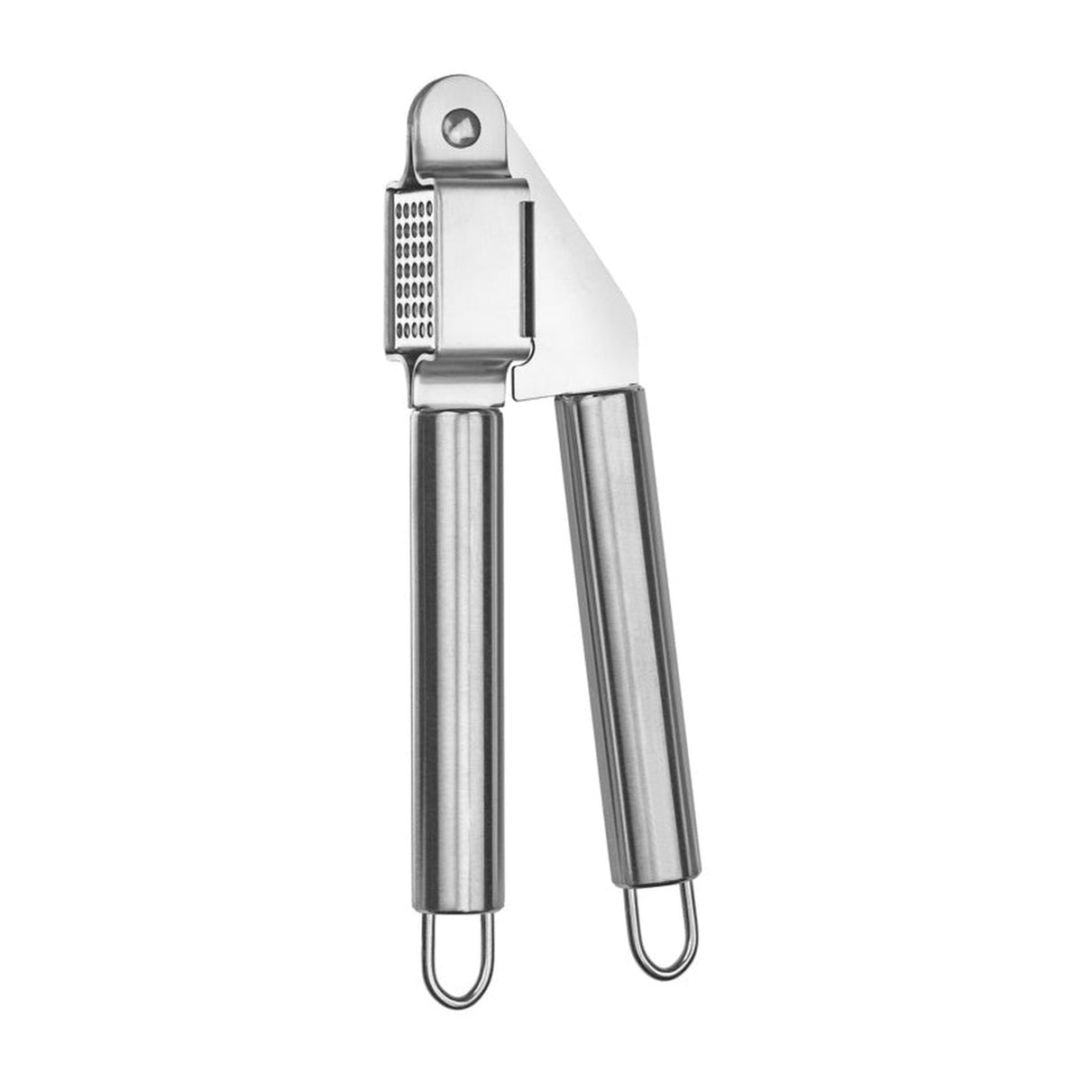 Chef Aid stainless steel garlic press, view 3