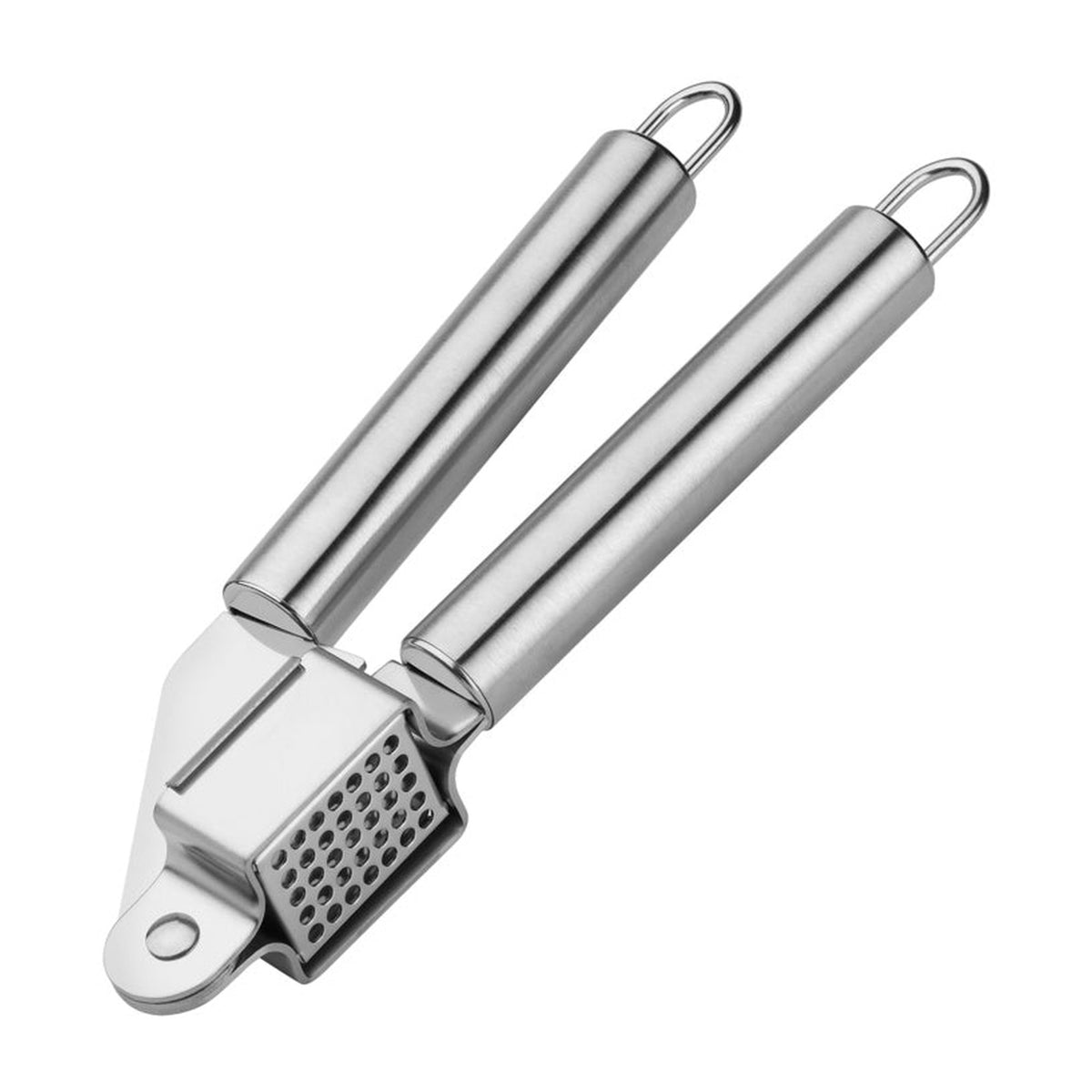 Chef Aid stainless steel garlic press, view 4