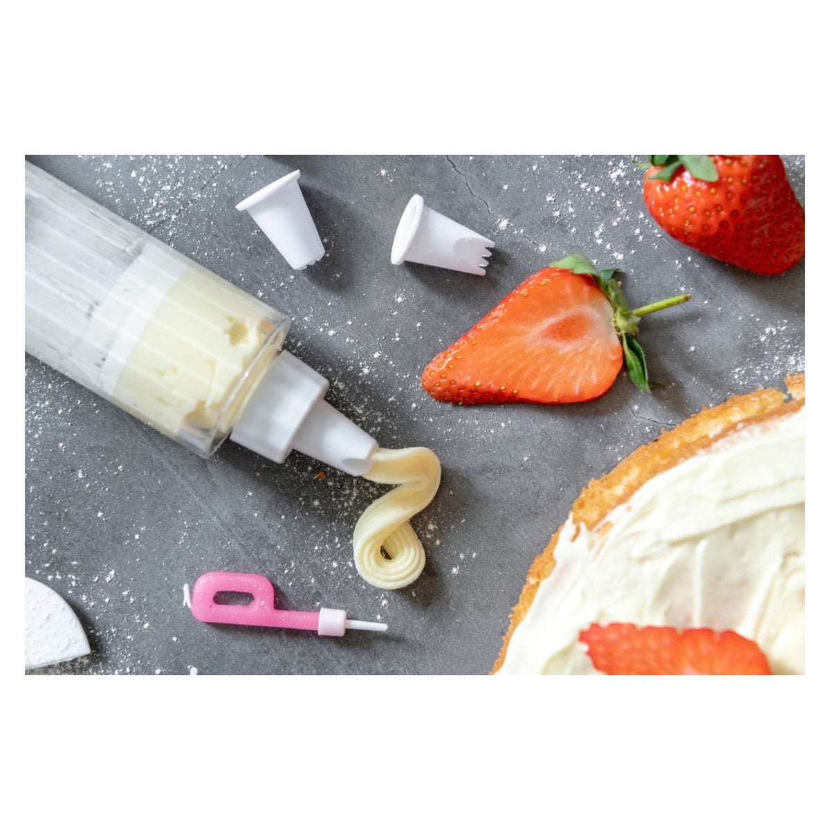 Chef Aid icing syringe with 8 nozzles, view 2