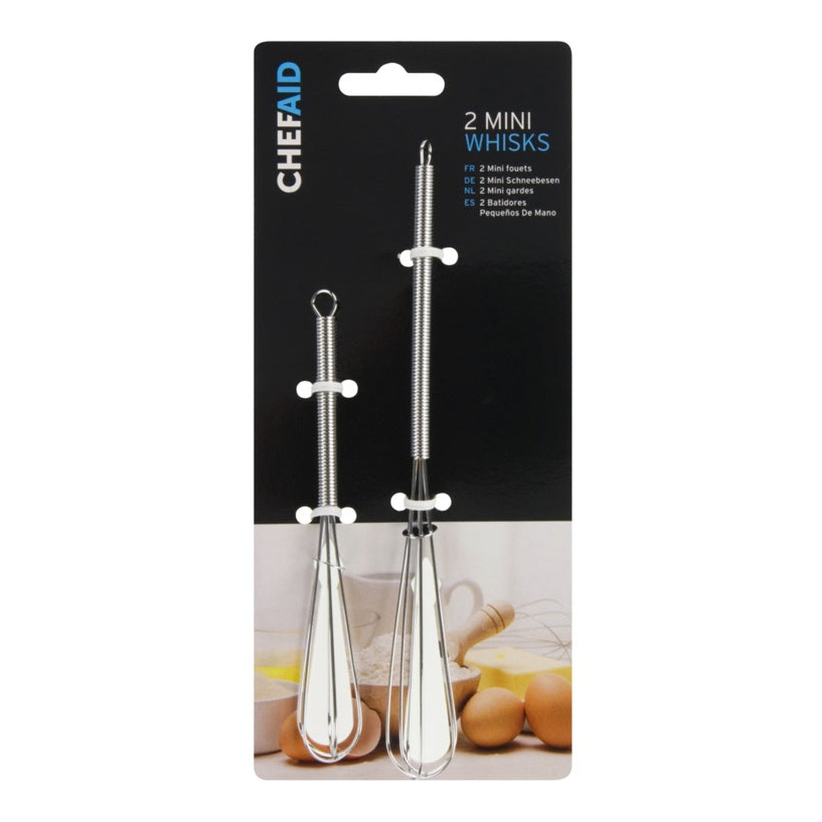 Set of 2 Chef Aid mini whisks