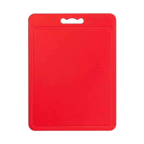 Chef Aid red poly chopping board, 40 x 30cm