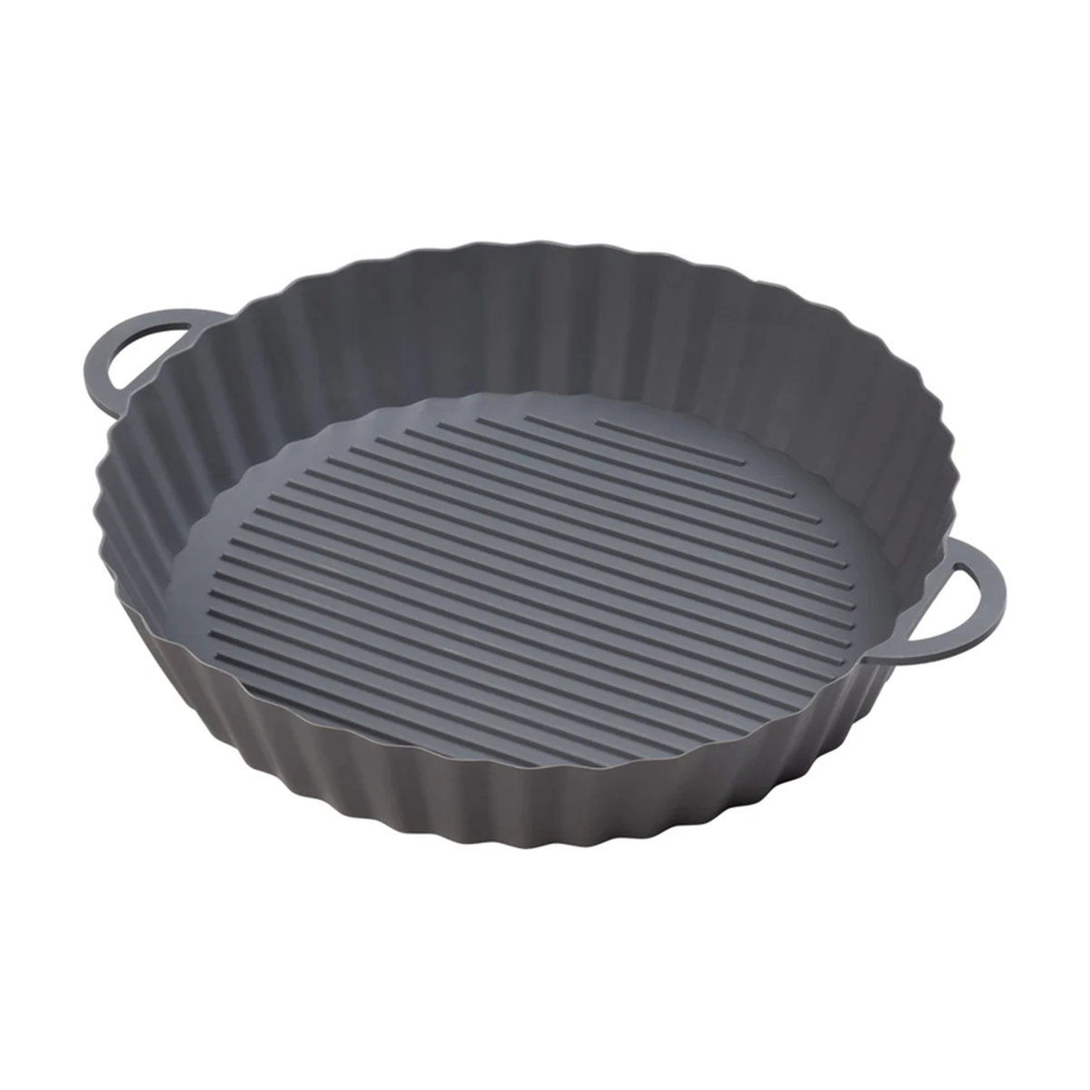 Chef Aid round silicone air fryer liner, view 3