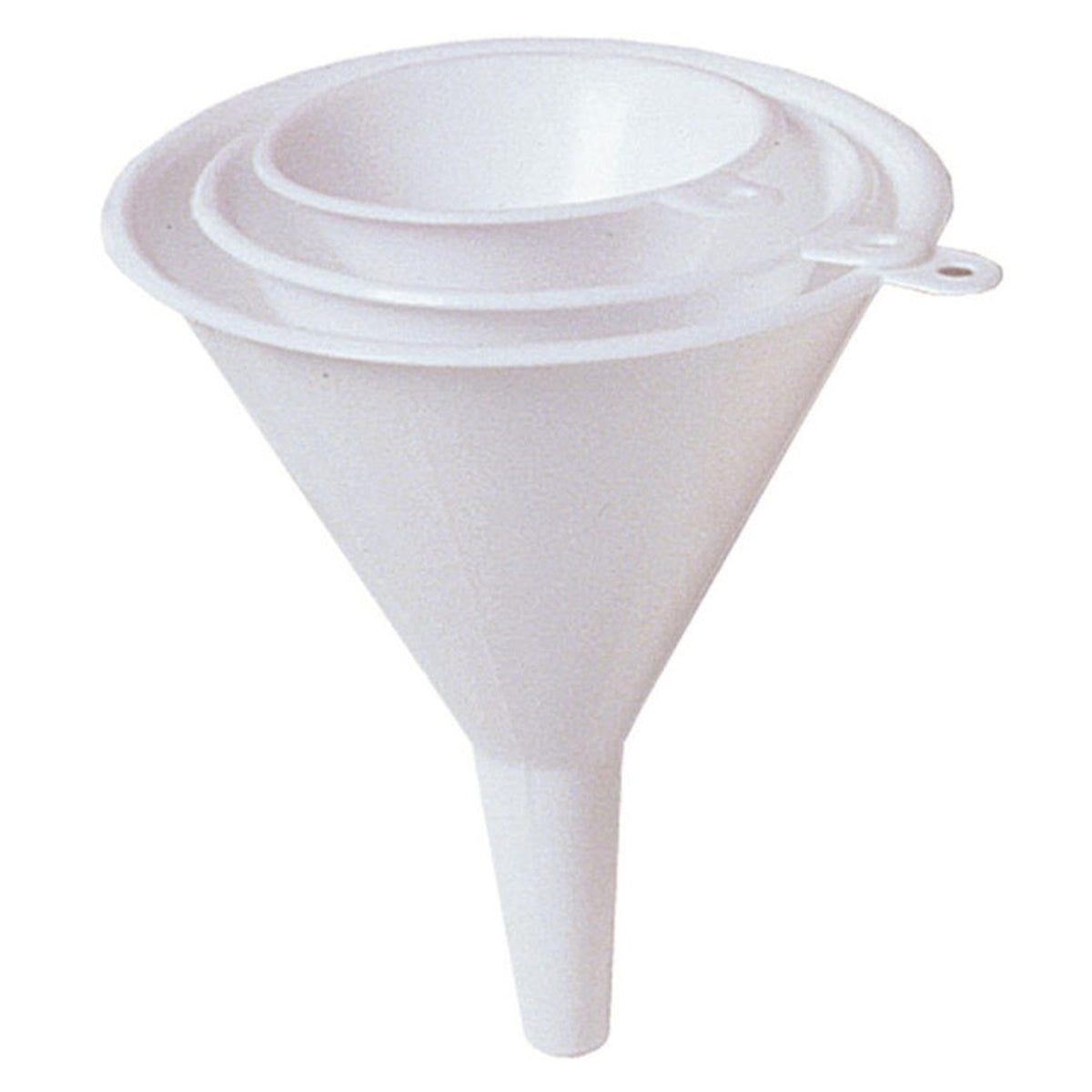 Chef Aid set of 3 plastic funnels, view 2