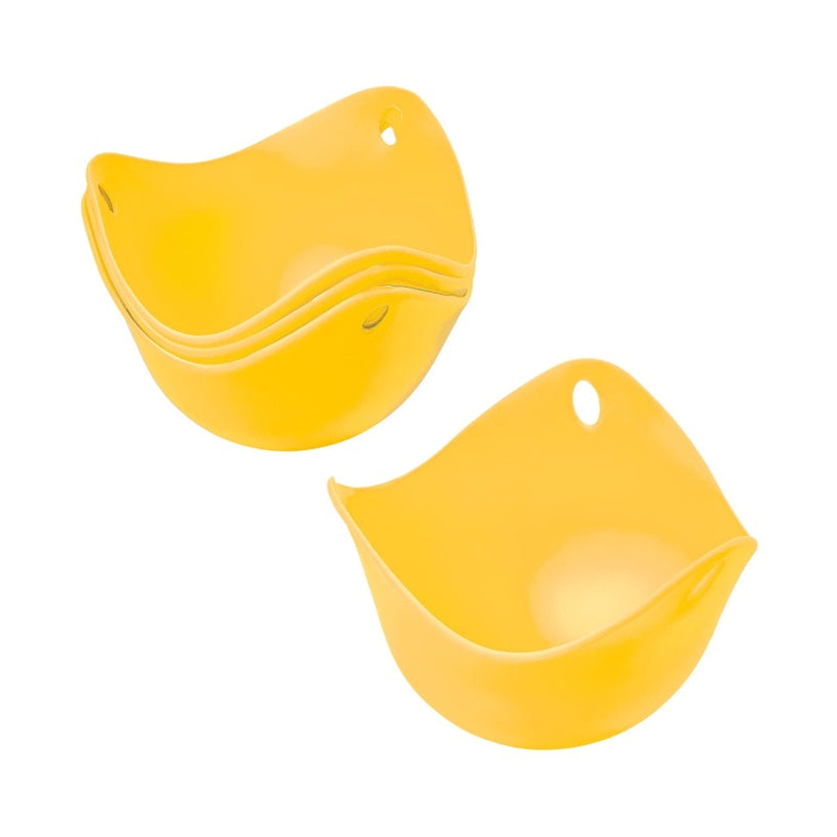 Chef Aid set of 4 silicone egg poachers, view 5