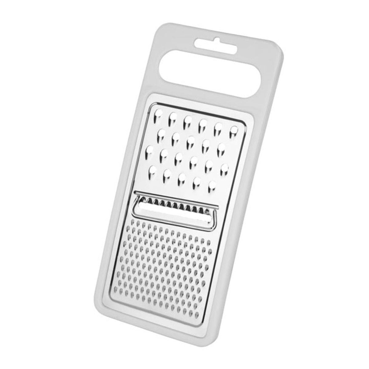 Chef Aid stainless steel 3 way grater, view 2