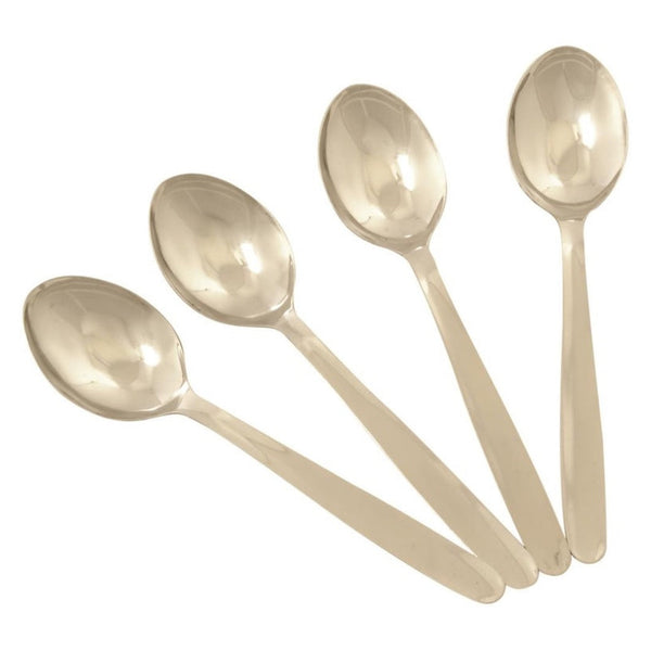 Pack of 4 Chef Aid stainless steel spoons