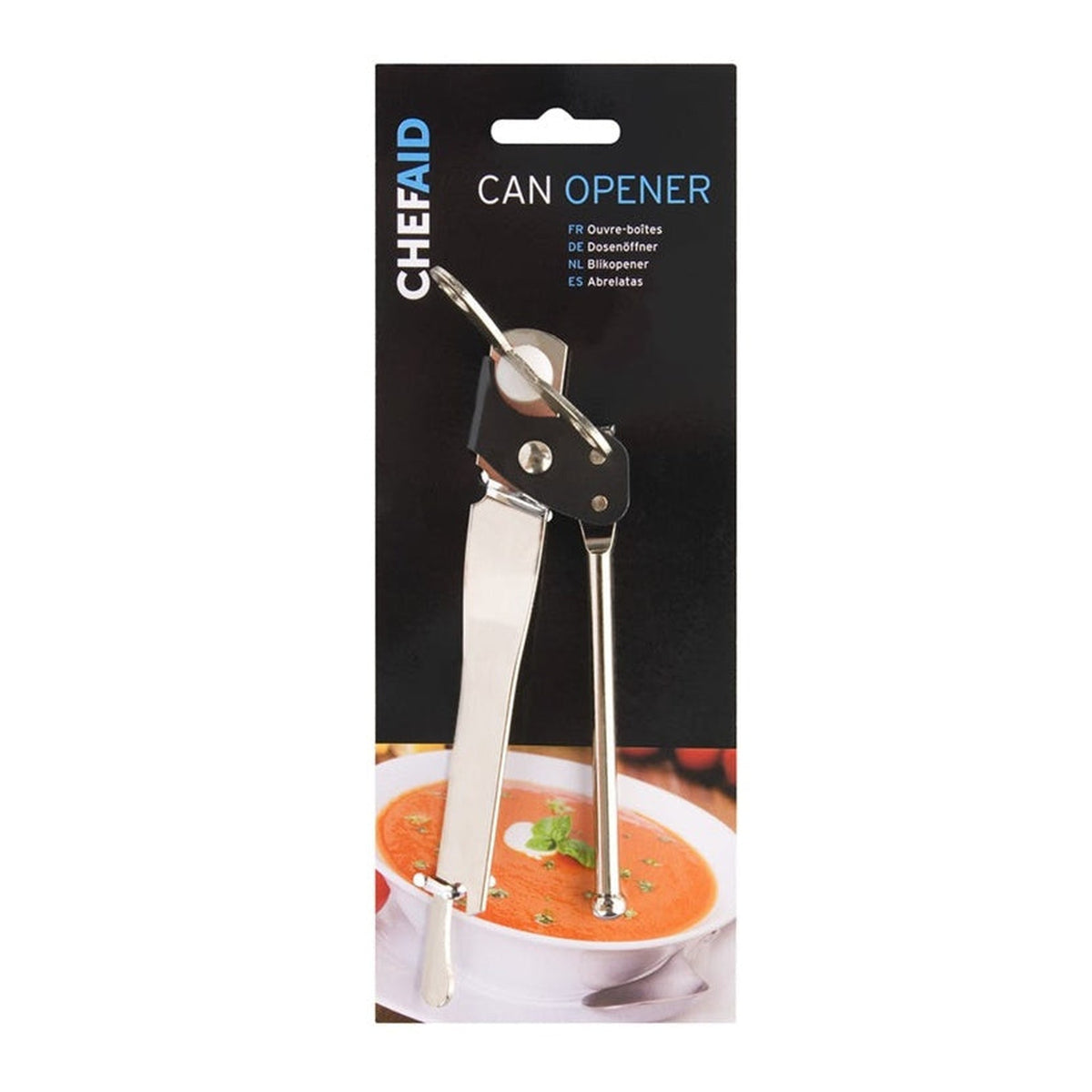 Chef Aid wing can opener with bottle opener
