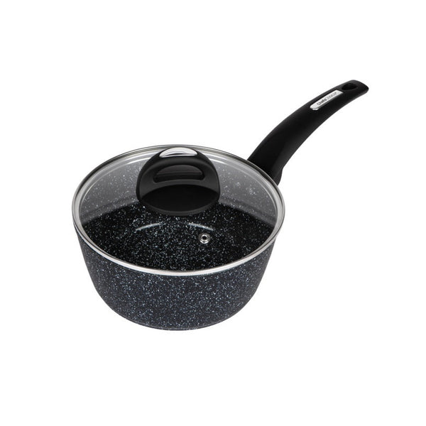 Chefs Choice Pro Forged 18cm marble saucepan with glass lid