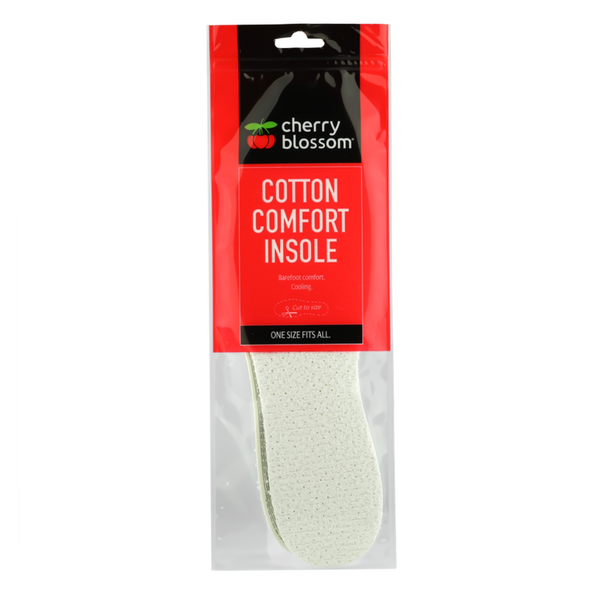 Cherry Blossom cotton comfort insoles