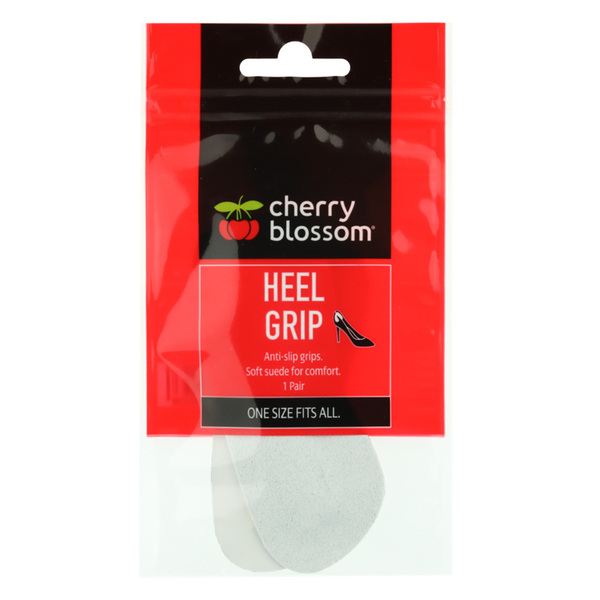 Cherry Blossom suede heel grips