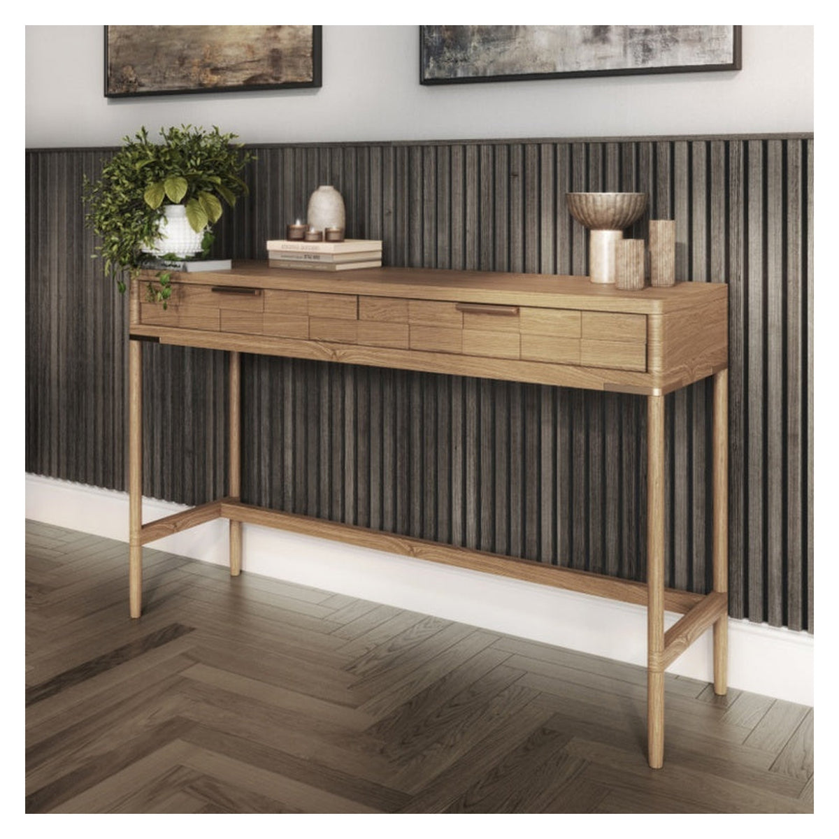 Cheshire Mouldings acoustic wall panel Smoked Oak, view 3