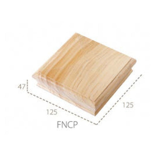 Cheshire Mouldings pine pyramid newel cap