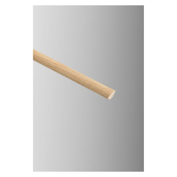 Cheshire Mouldings oak quadrant 15 x 15mm 2.4m