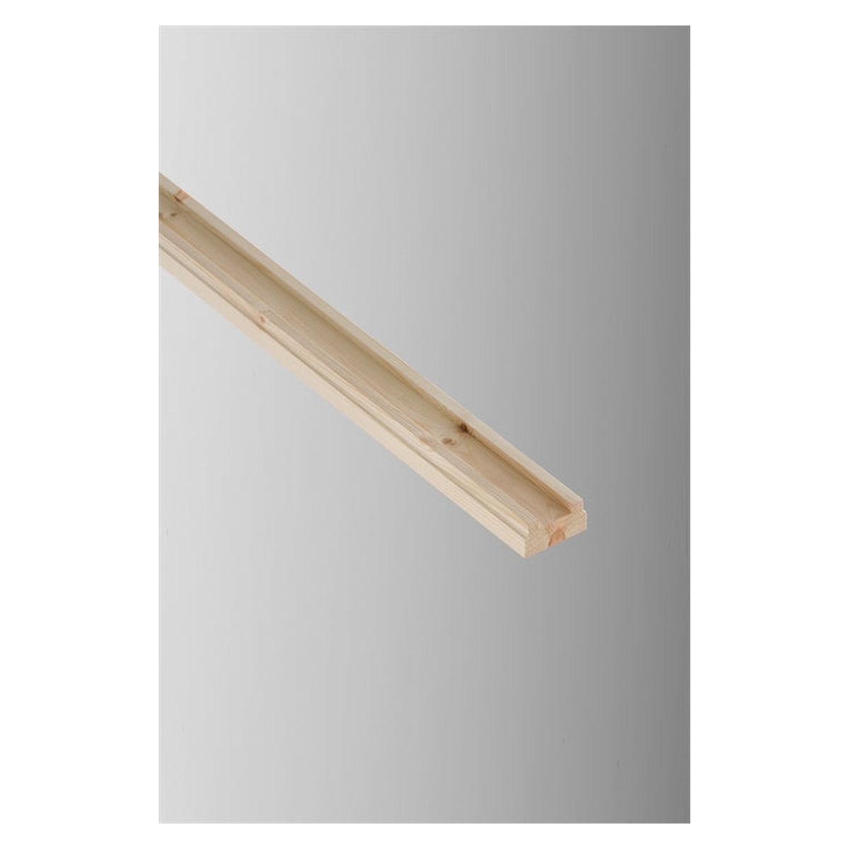 Cheshire Mouldings pine stair base rail 2.4m