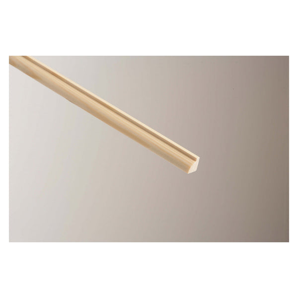 Cheshire Mouldings pine glass bead 12 x 15mm