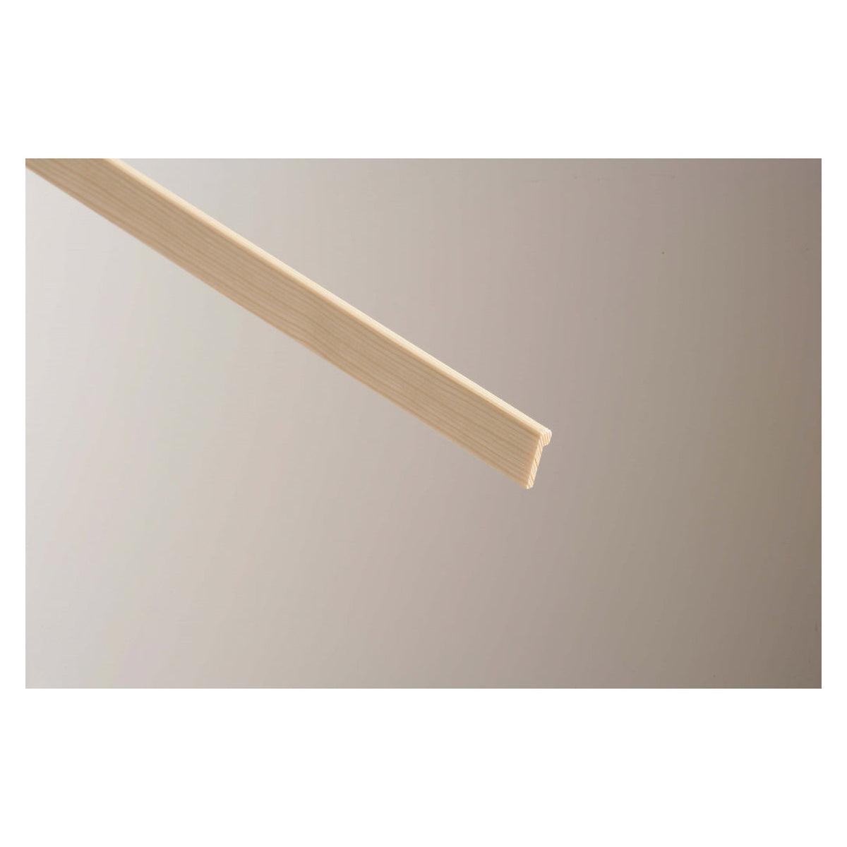Cheshire Mouldings pine hockey stick moulding 21 x 6mm x 2.4m