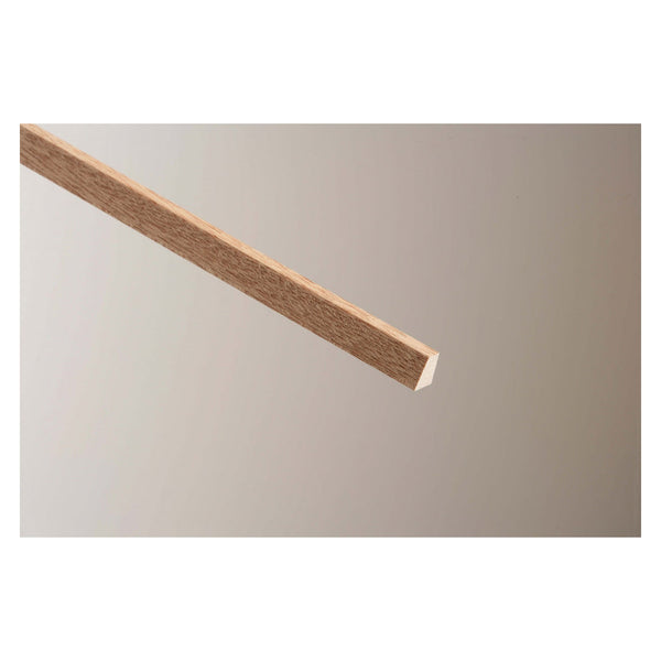 Cheshire Mouldings red hardwood wedge glass bead 2.4m