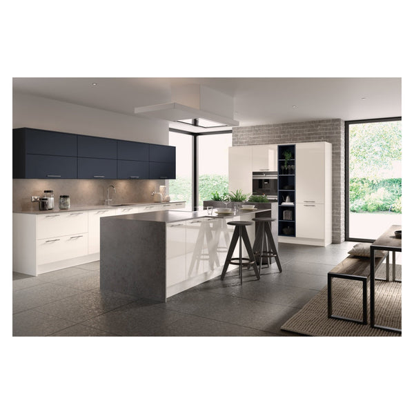 Chippendale Super Gloss White kitchen layout