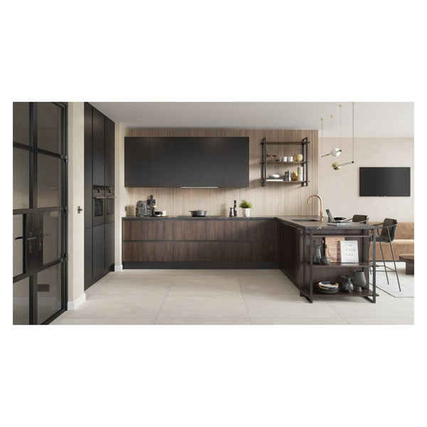 Chippendale Wenge Sylvan kitchen 8 piece straight layout example