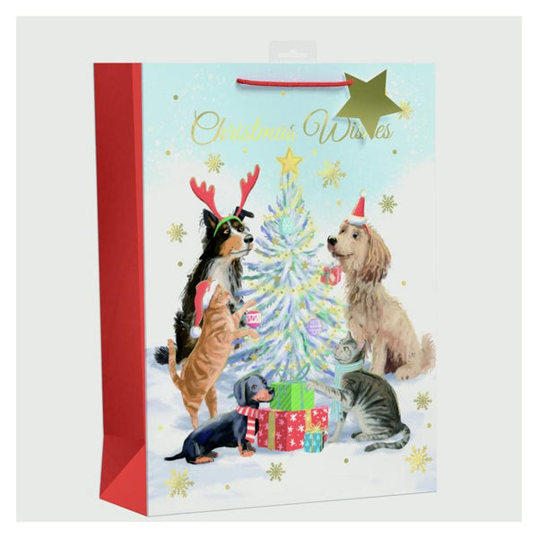 Christmas Pets Gift Bag - XL