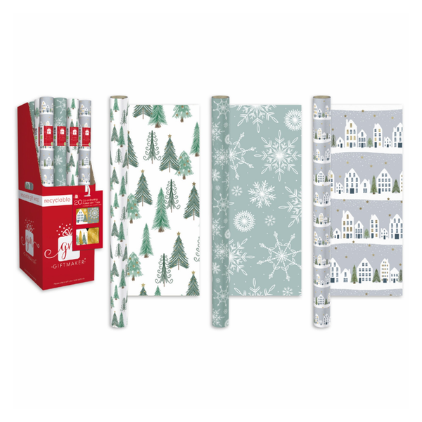Christmas Wrapping Paper 4m x 69cm - Nordic Noel