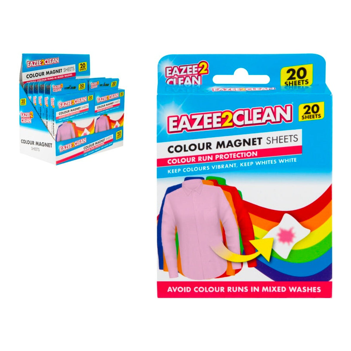 Colour Magnet Sheets - Pack 20