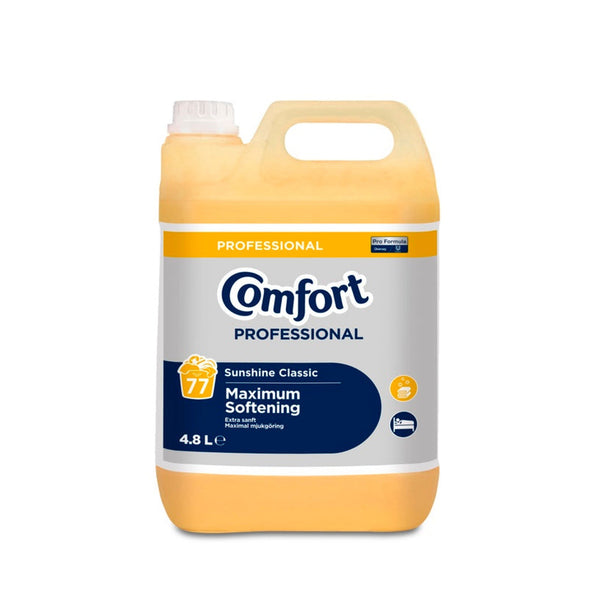 Comfort Sunshine fabric softener 4.8L bottle