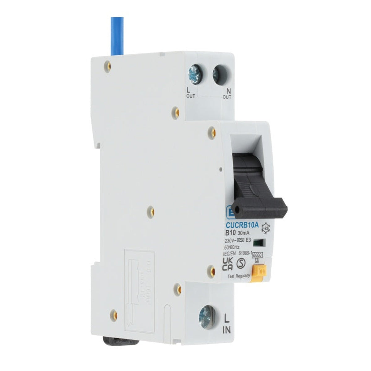 Compact RCBO Type 1 B Curve 10a