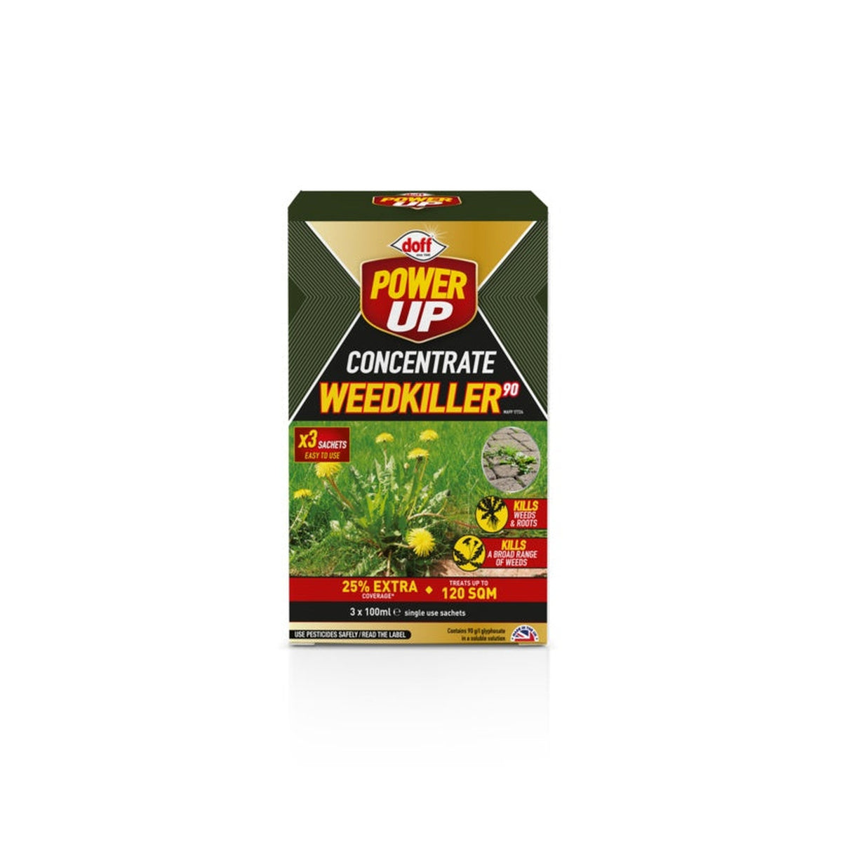 Concentrate Weedkiller - 3 Sachet