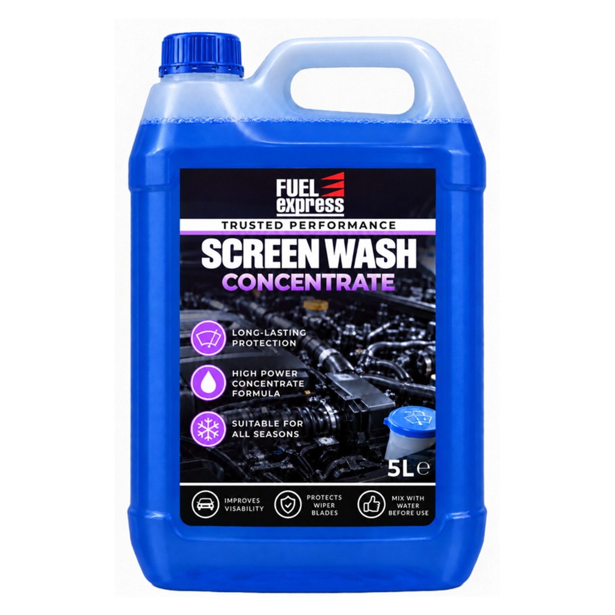 Concentrated Screen Wash - 5L